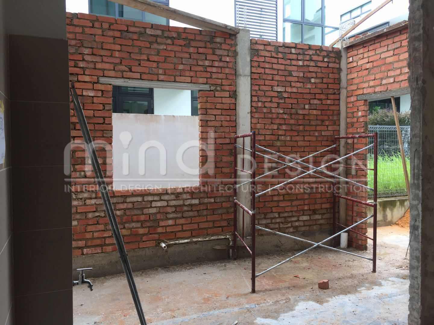 Kitchen @ Strait View Residence   	 