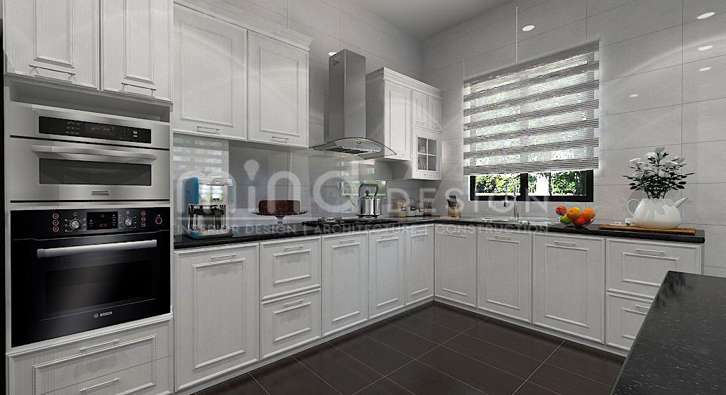 Kitchen @ Strait View Residence   	 